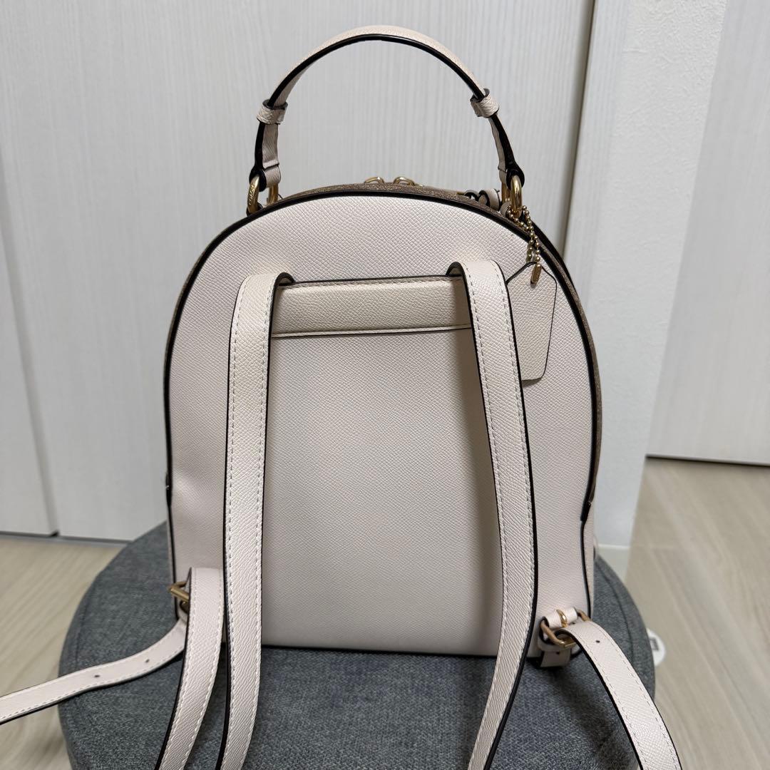 ☆*☆様 COACH コーチ ホワイト/ブラウン リュック