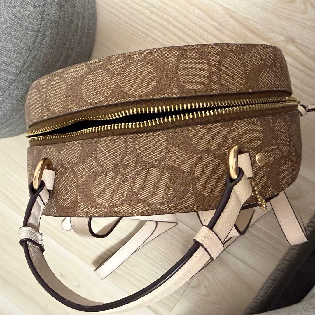 ☆*☆様 COACH コーチ ホワイト/ブラウン リュック