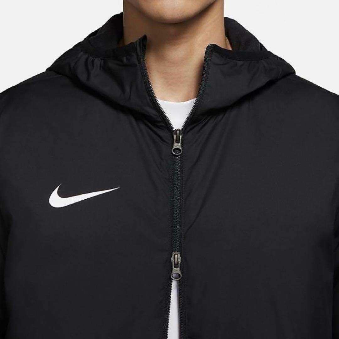 超美品 Nike ナイキ サッカー ベンチコート 中綿ロングジャケット S-M