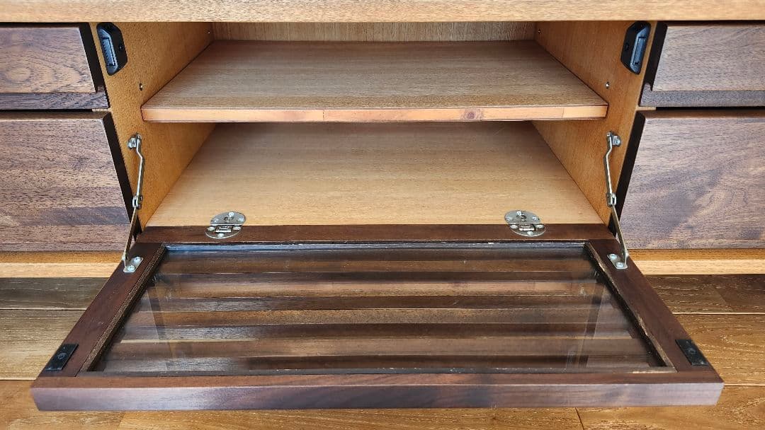 中古　久和屋　木製TVボード　150cm　テレビボード　テレビ台