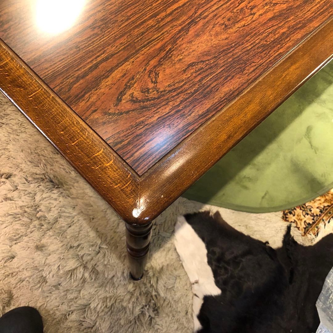 Sale 極美品キツツキマーク ヴィンテージ コロニアル メラニントップテーブル