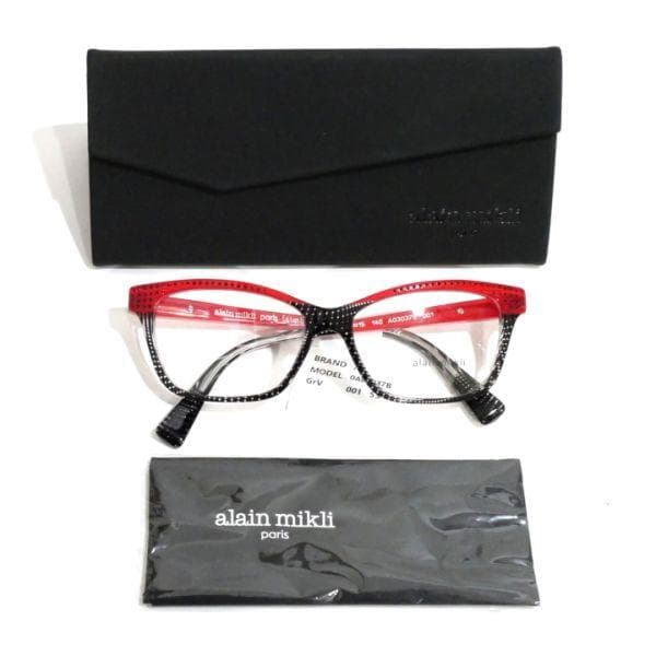 アランミクリ Alain Mikli A03037B 001 眼鏡／メガネ 限定