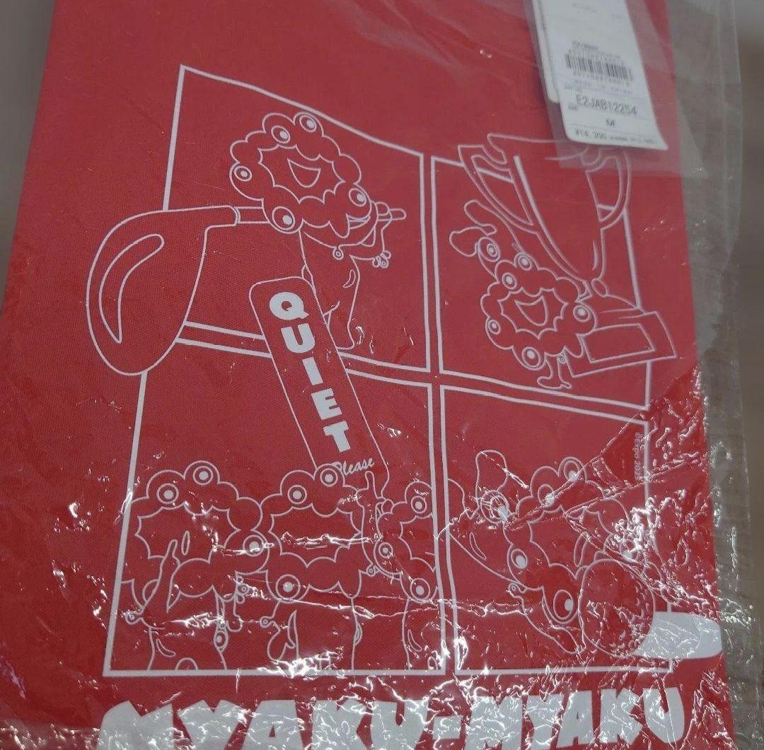 ミャクミャク様 イラストTシャツ Mさいず