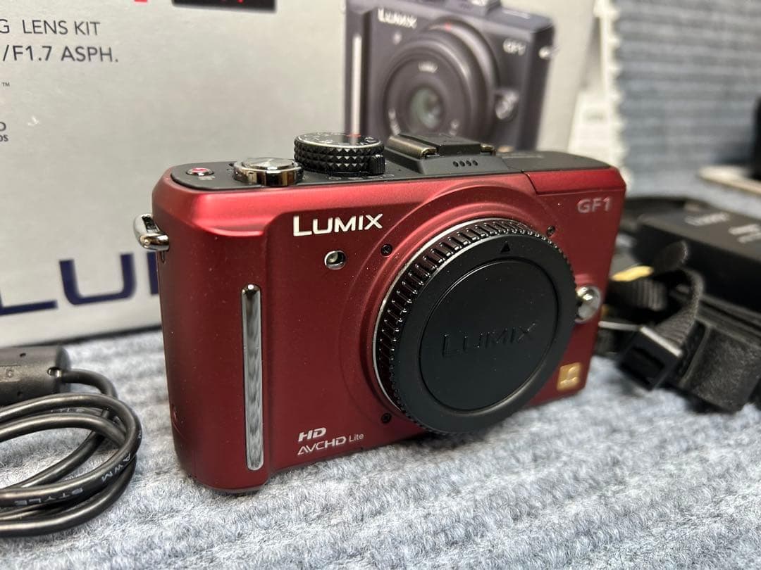 パナソニック デジタルガメラ GF1 レッド DMC-GF1C