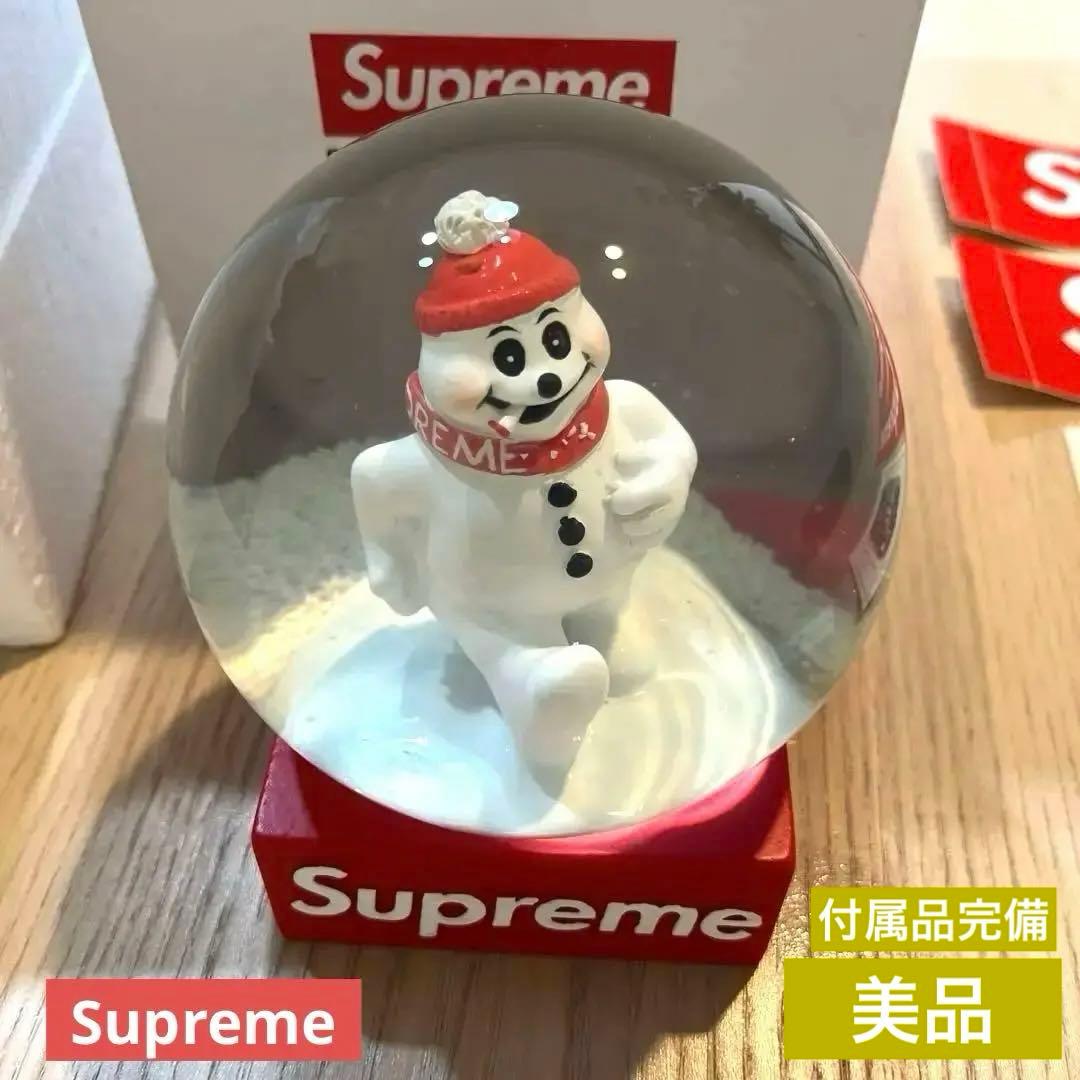 Supreme SNOWMAN SNOWGLOBE シュプリーム スノーマン スノードーム