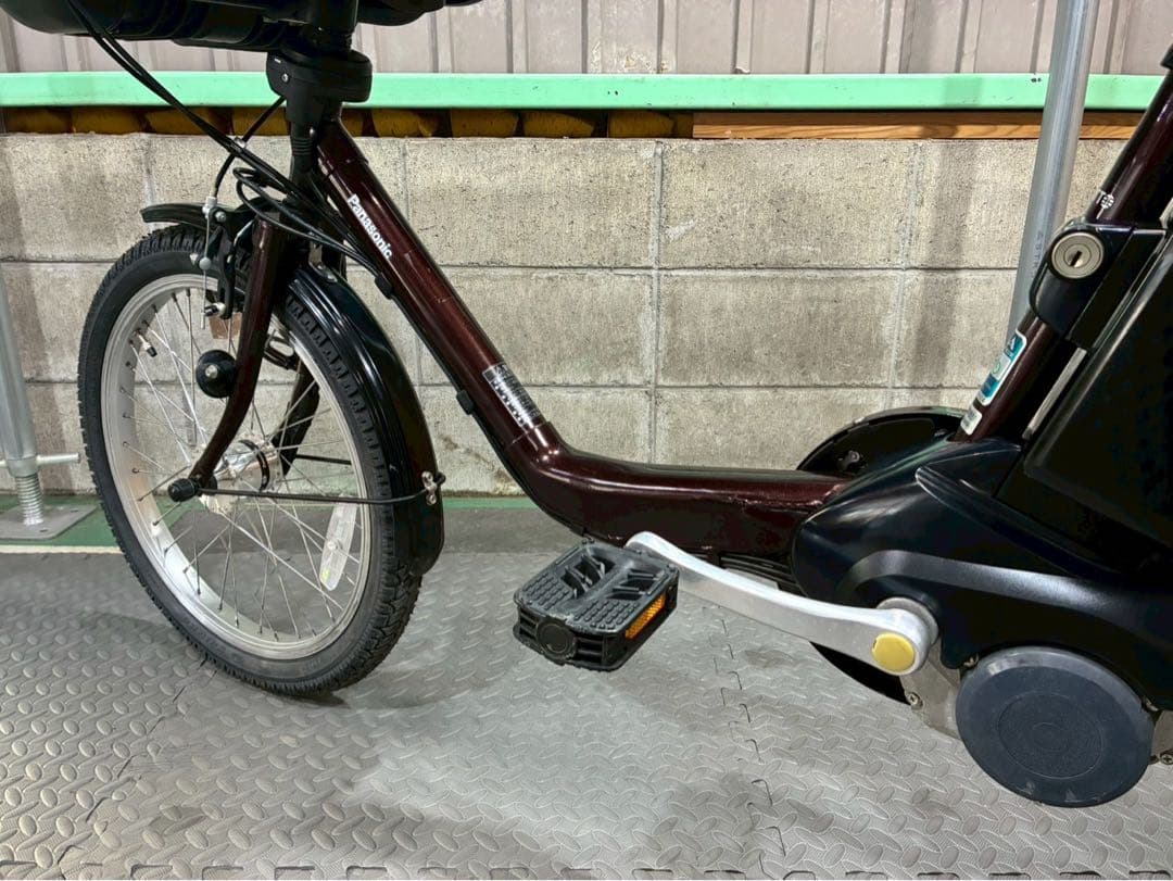 №4871 電動自転車 パナソニック ギュット 20インチ ブラウン