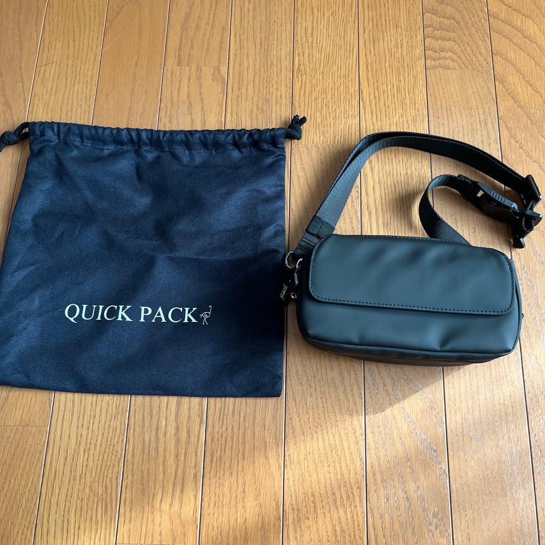 NIG QUICK PACK pockepa クイックパック ポケパ ブラック - メルカリ