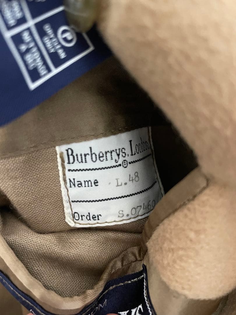 バーバリー カシミア100 一枚袖