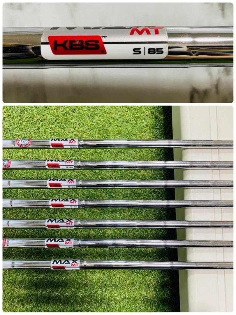 【良品】テーラーメイド シム2マックス メンズアイアンセット 7本 スチール S