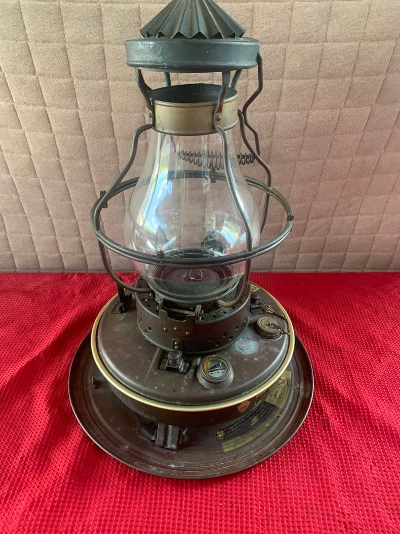 真鍮製石油ストーブ日本船燈フリージア中古現状