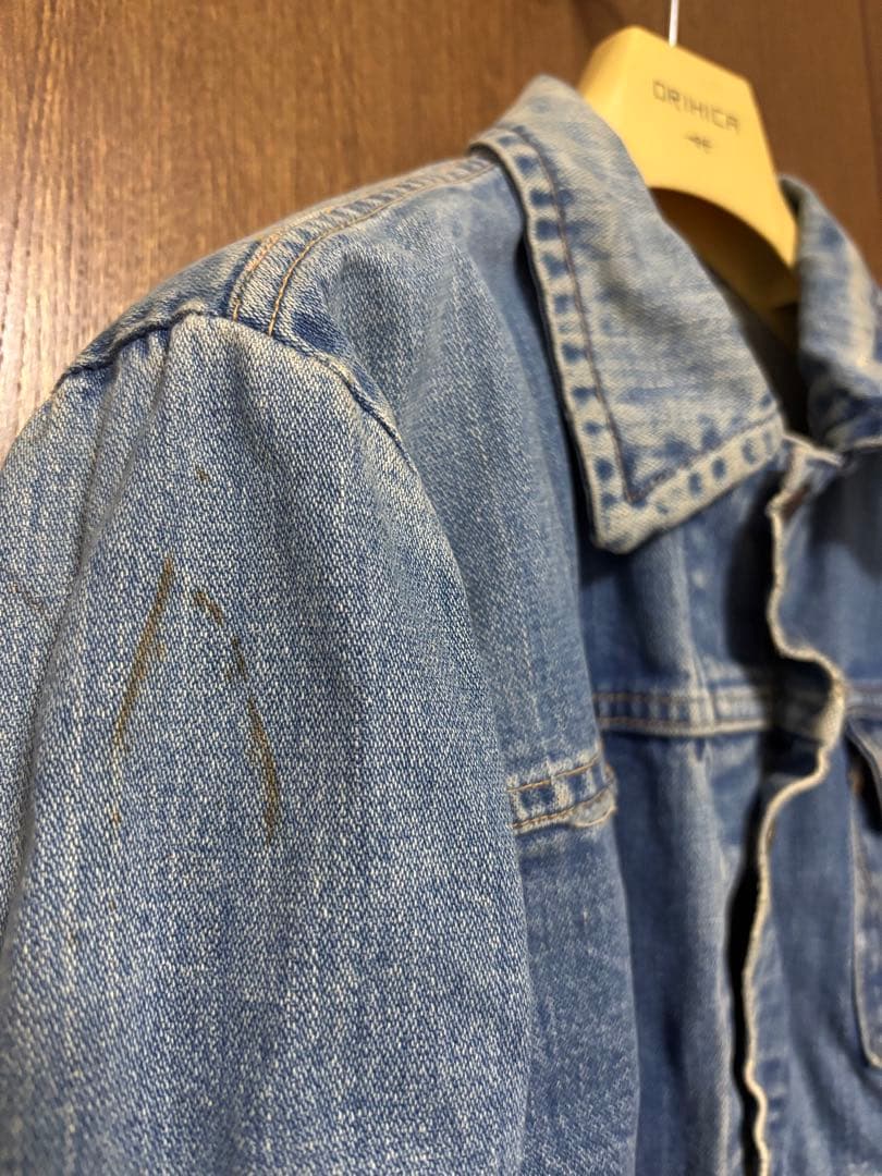 み*き様 激レアUSA製Wrangler ラングラーデニムJkスナップ釦