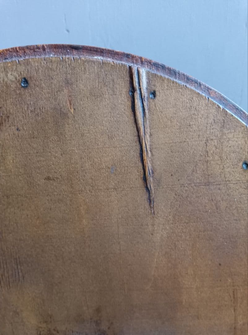 木製オーバル型ドレッサー・鏡台　レトロ　ヴィンテージ