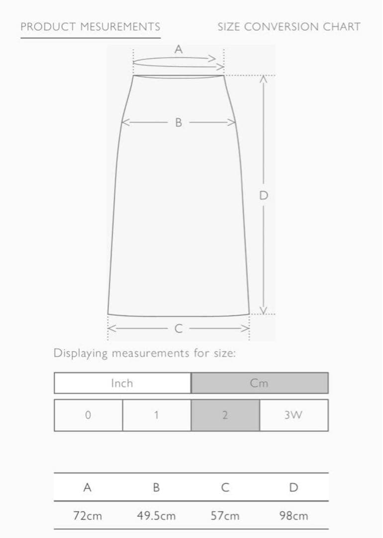 【mini】AURALEE TENSE WOOL SLIT SKIRT