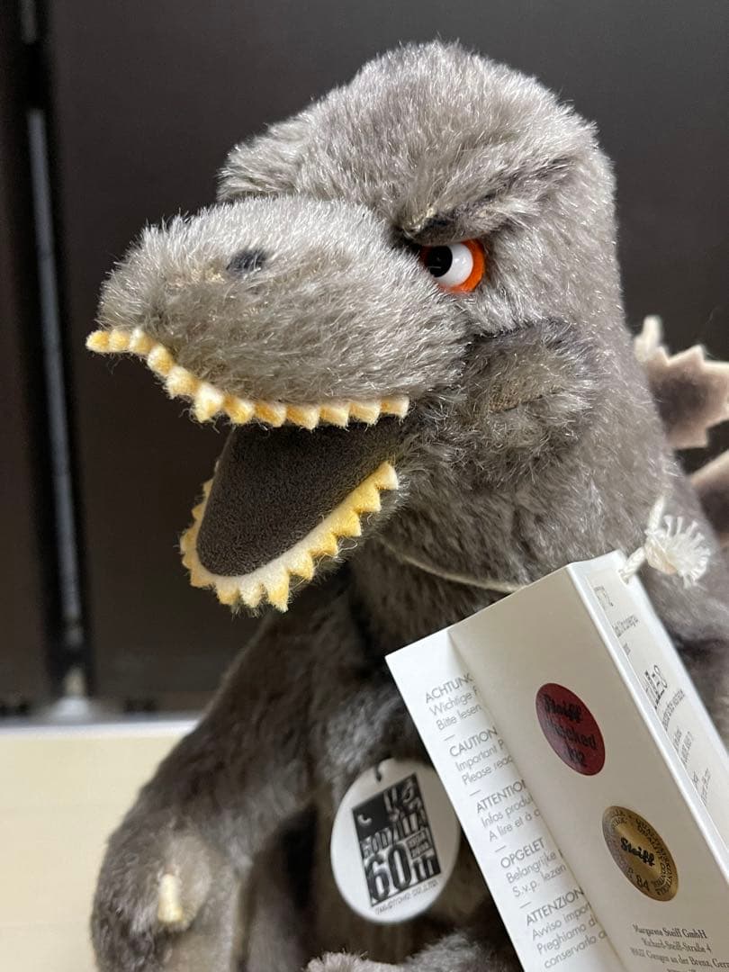 シュタイフ　テディベア　ゴジラ　1954体限定品