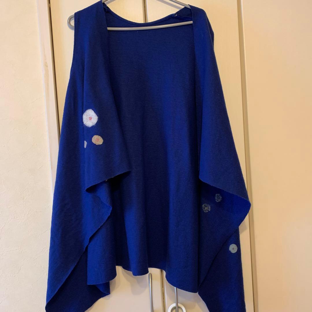 真作】北條菜津子『未来からの来訪者』2008年 油彩 アクリル