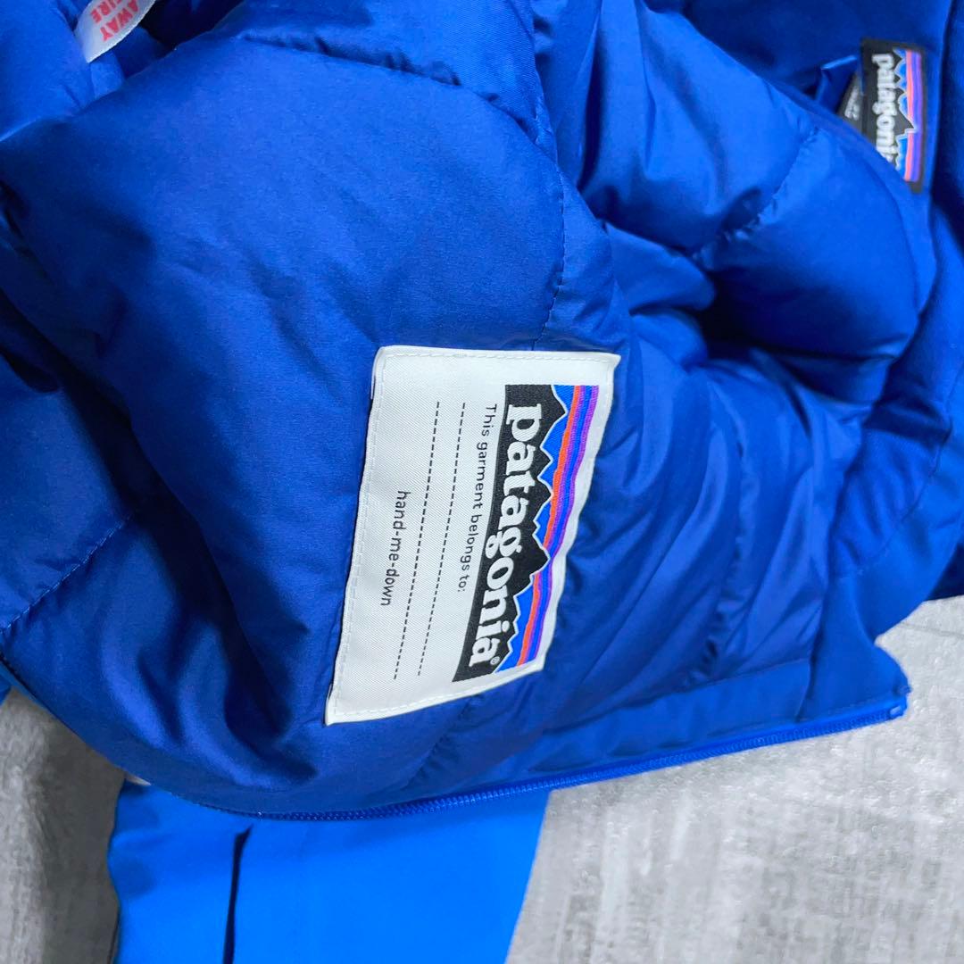 美品 Patgonia パタゴニア つなぎ ジャンプスーツ スキーウェア 3T青