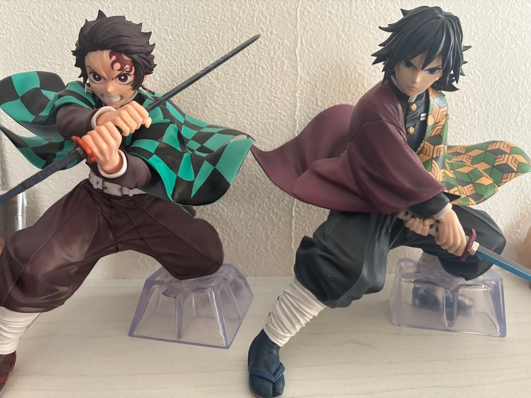 鬼滅の刃 一番くじ 〜上弦の参〜 A賞 竈門炭治郎 B賞 冨岡義勇 フィギュア