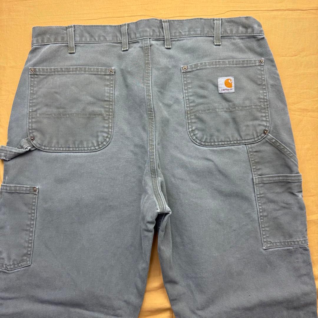 carhartt ダブルニー　モスグリーン　mos ペインターパンツ　W36