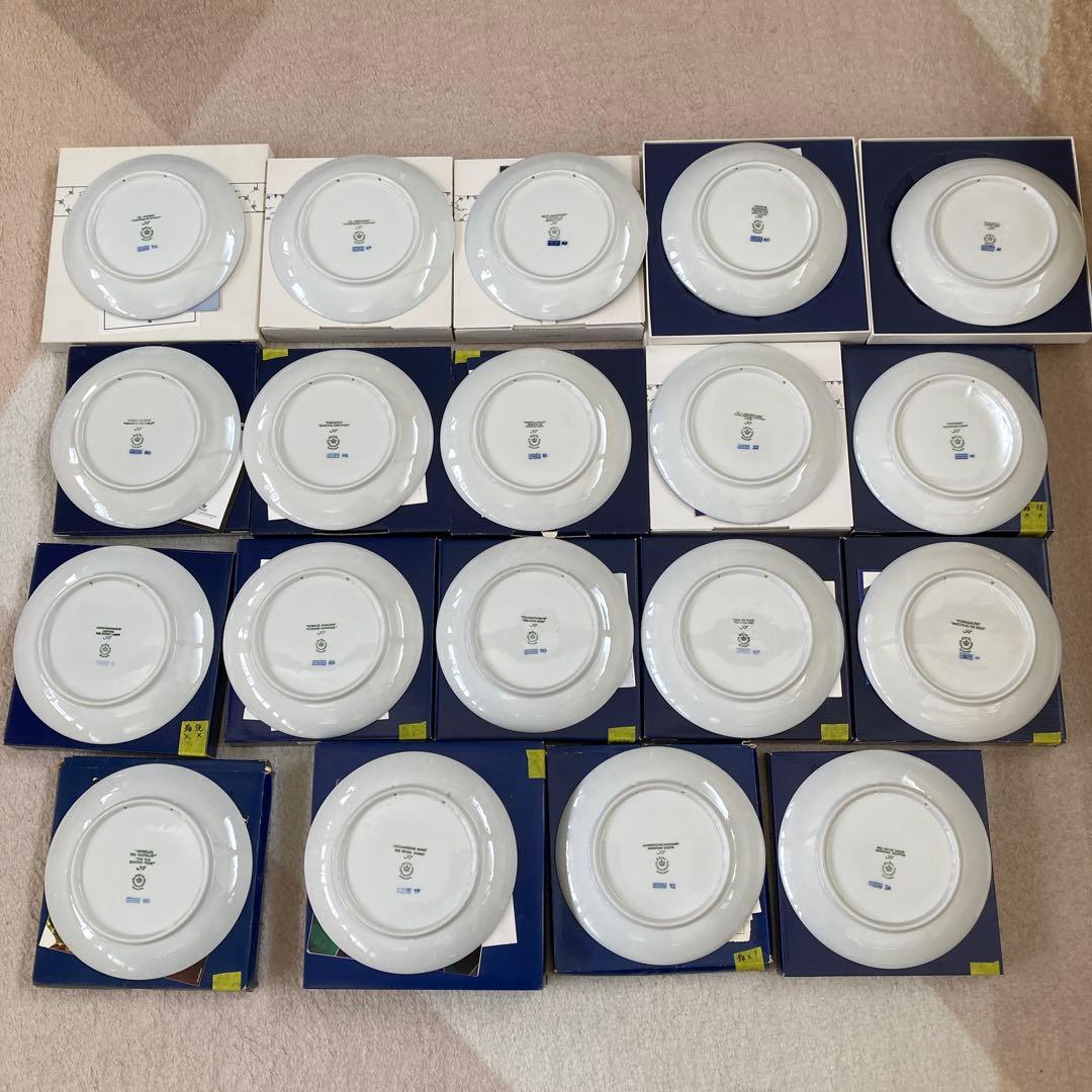 ロイヤルコペンハーゲン イヤープレート19枚セット 1989〜2012 特価