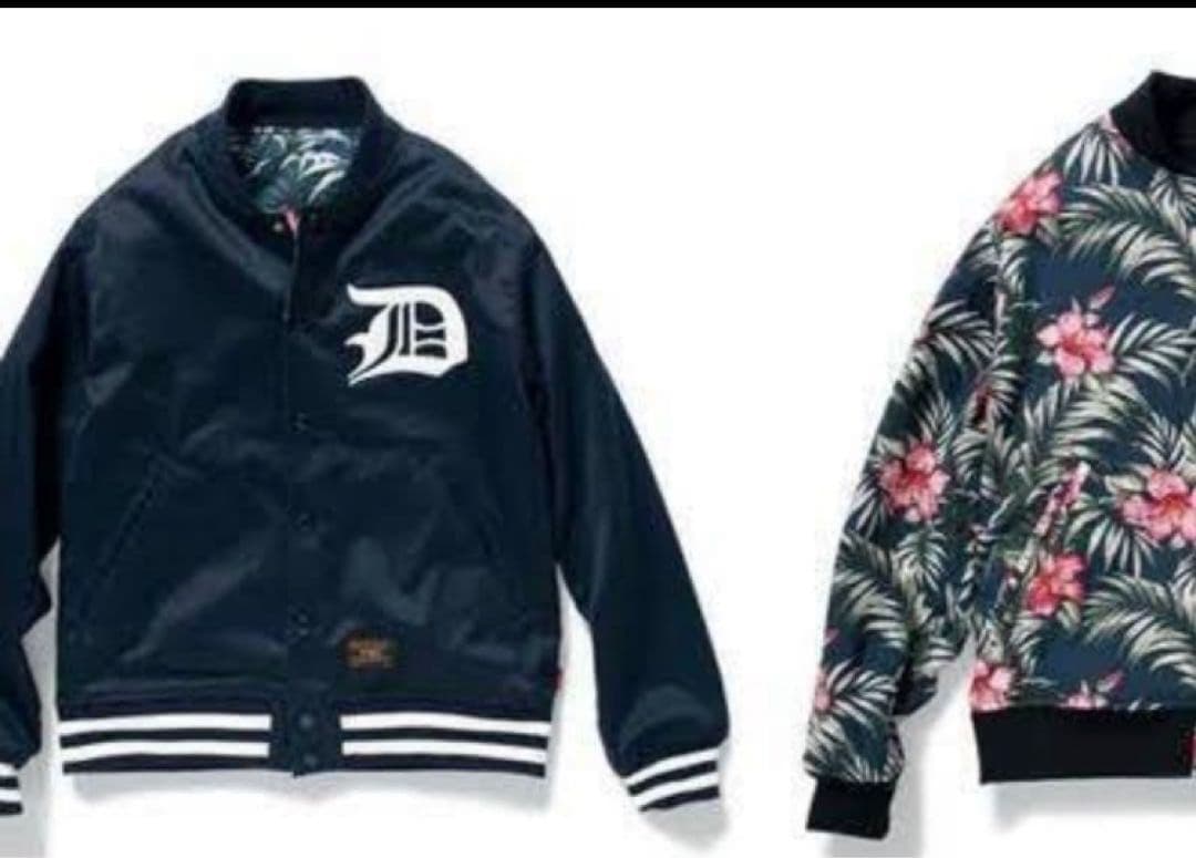 WTAPS TEAM JACKET ネイビー スタジャン リバーシブル