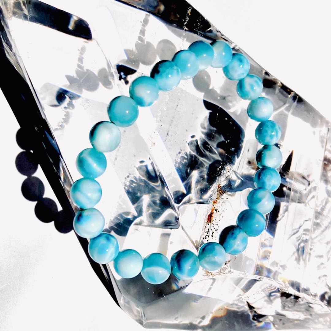 ★sai⭐︎★【海の安らぎを、まとう】ラリマー 天然石 ブレスレット