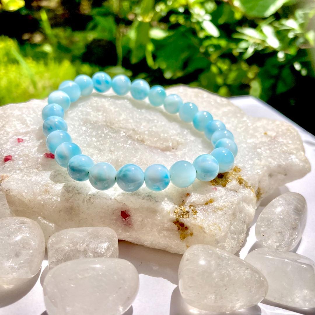 ★sai⭐︎★【海の安らぎを、まとう】ラリマー 天然石 ブレスレット