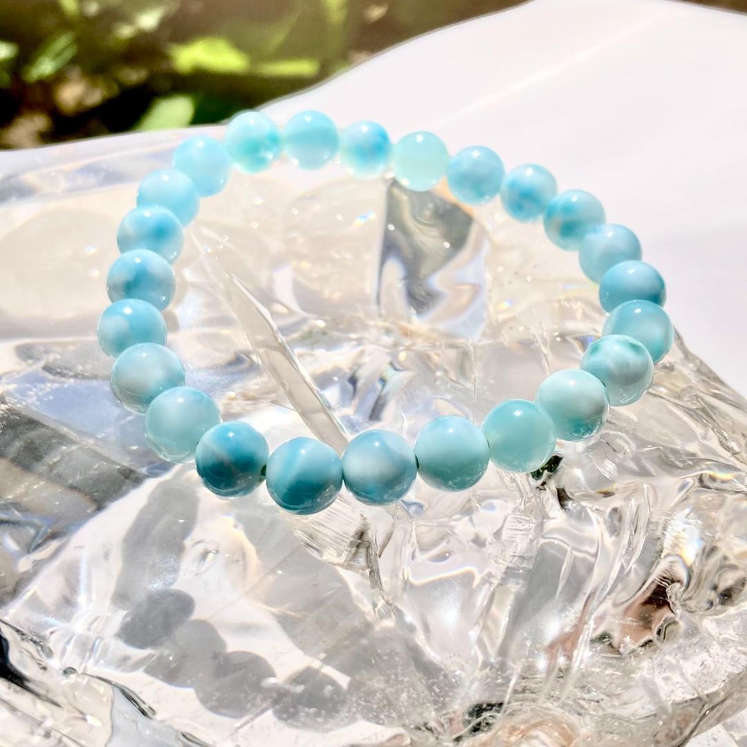 ★sai⭐︎★【海の安らぎを、まとう】ラリマー 天然石 ブレスレット