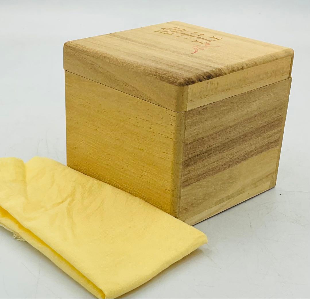 【11】★江戸時代中期　古備前焼お歯黒壺　保存箱★