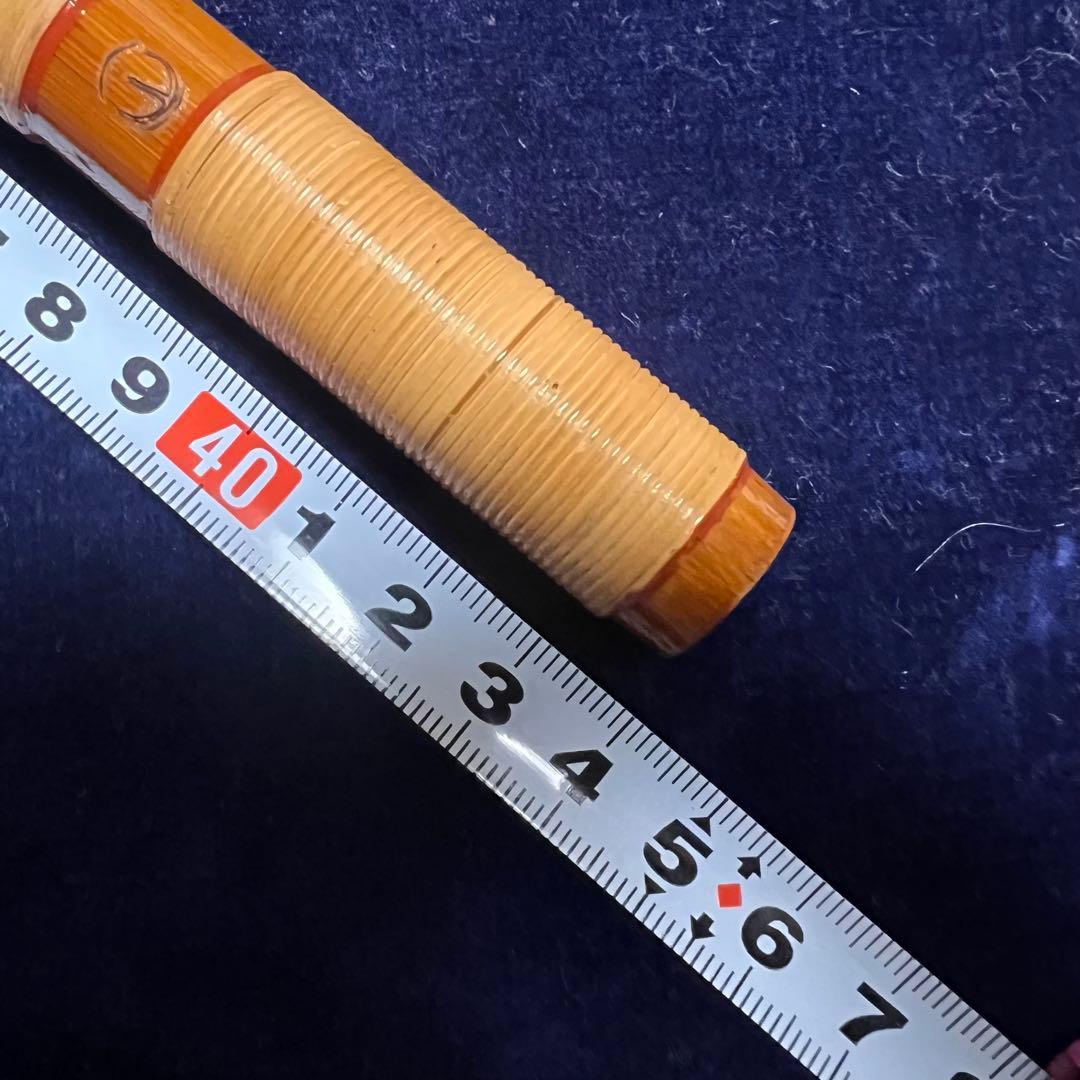 篠笛丸山 小倉作 ５本調子 古典調 本漆塗 総巻