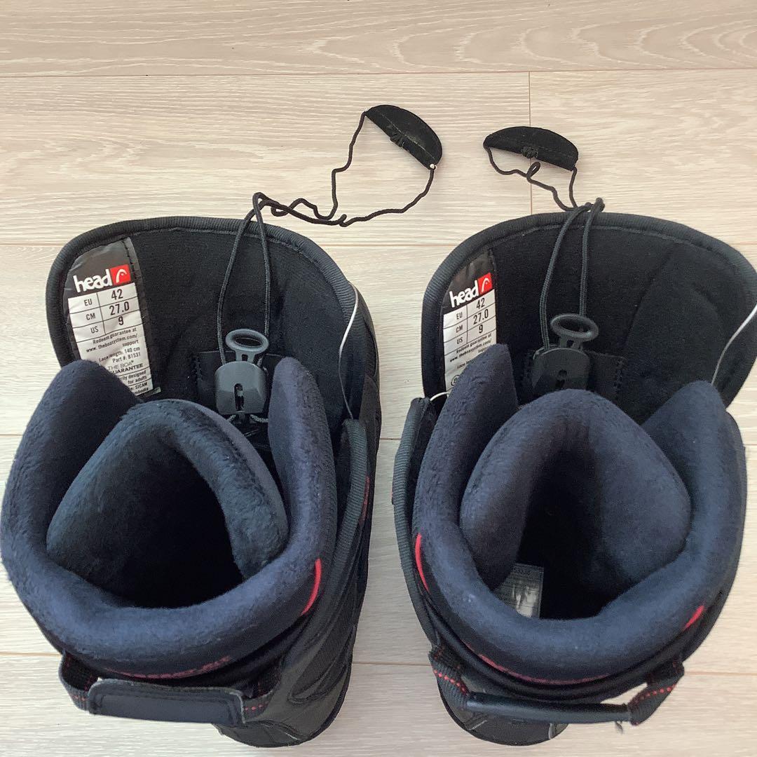 016 HEAD STRIKE BOA 27.0cmメンズスノーボードブーツ ウィンタースポーツ