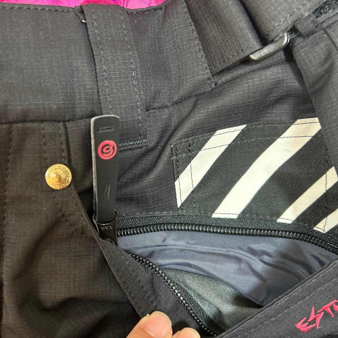 ESTIVOスノーボードウェア 赤黒