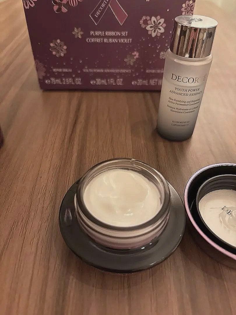 コスメデコルテリポソームアドバンストリペアセラム パープルリボン セット2025