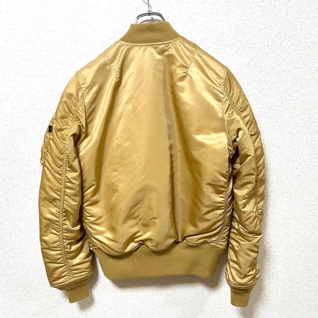 極美品 ALPHA INDUSTRIES MA-1 S フライトジャケット 短丈