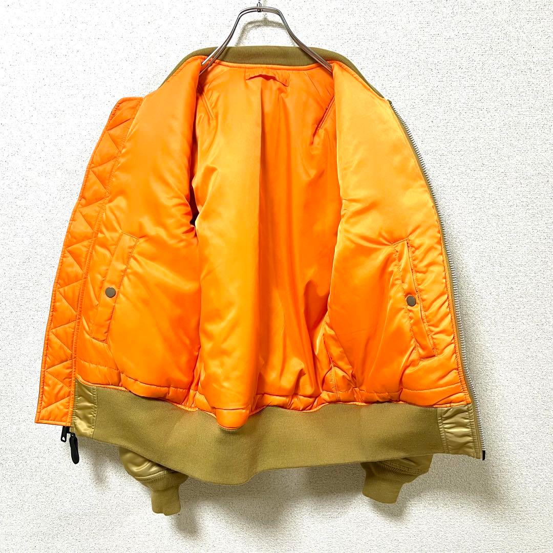 極美品 ALPHA INDUSTRIES MA-1 S フライトジャケット 短丈