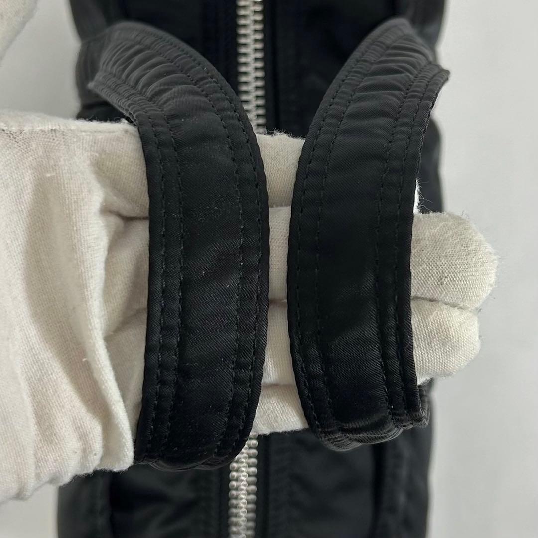 【極美品】ポーター タンカー ミニボストンバッグ ナイロン 肩掛け 手提げ 黒