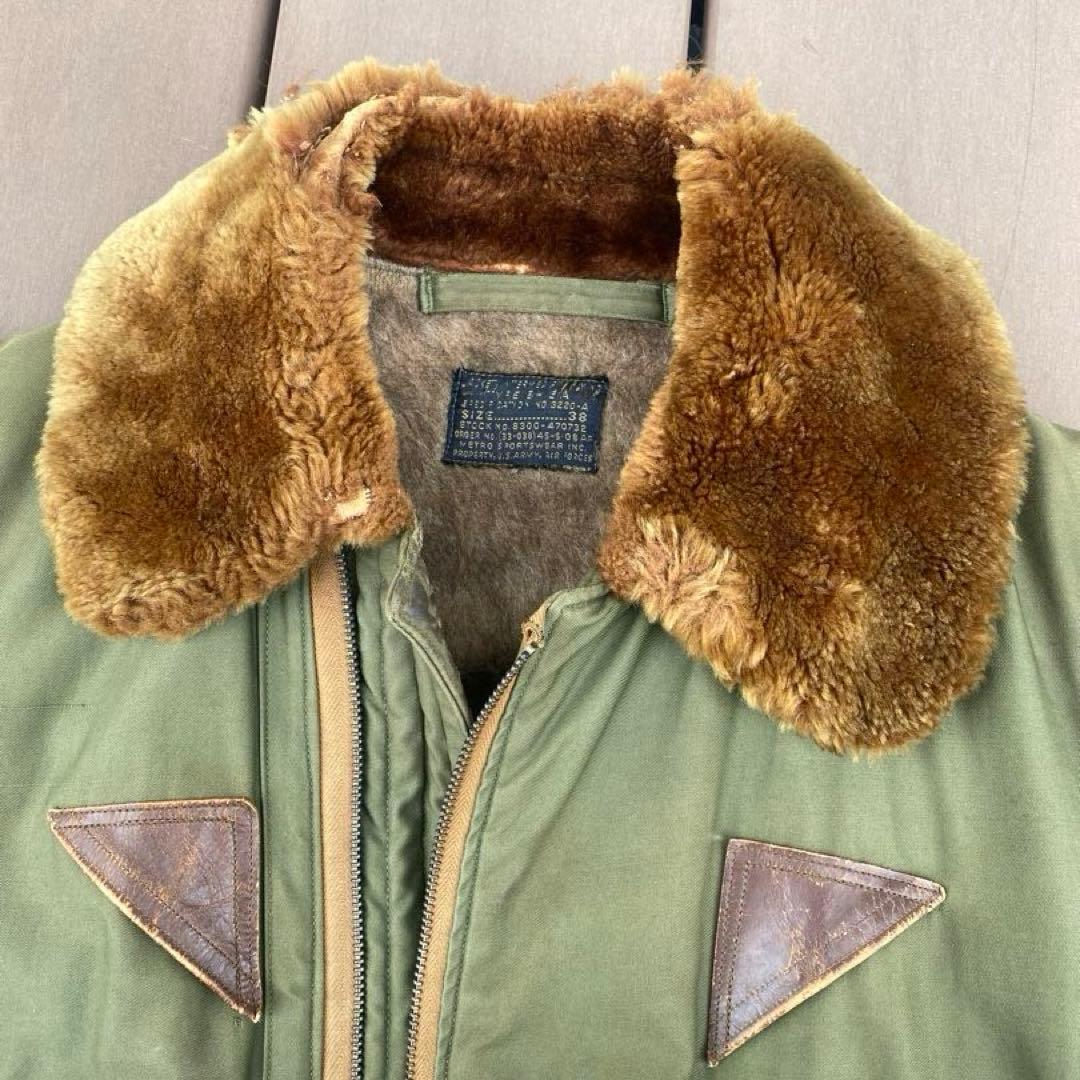 50,s b15cオリジナル実物ヴィンテージ 40s USAF B-15A type 実物