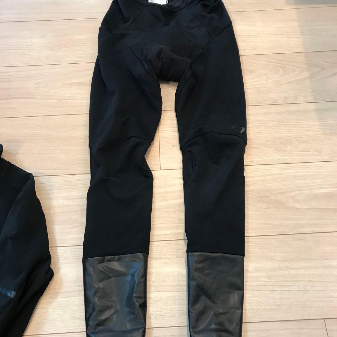 サイクル用ウインタージャケット・ビブタイツ上下セット