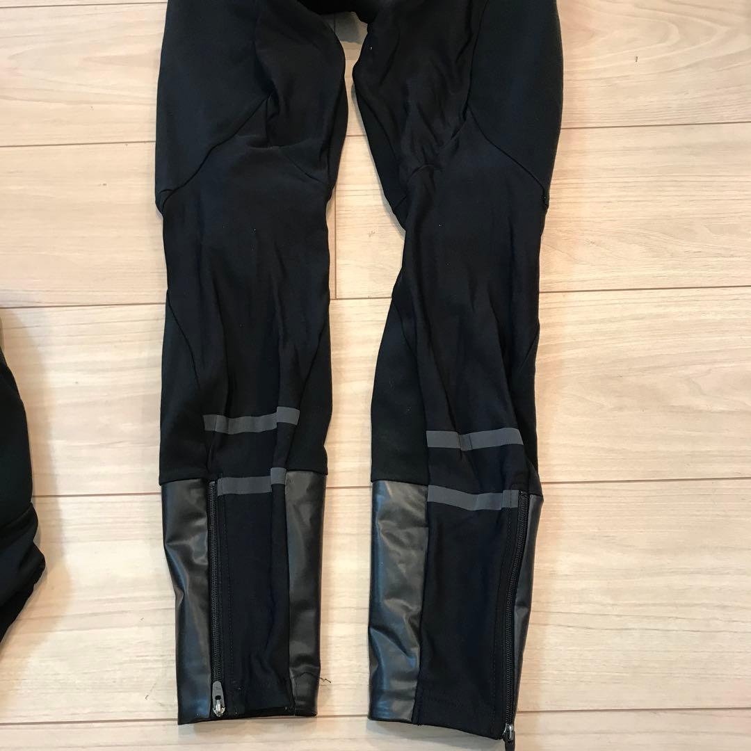 サイクル用ウインタージャケット・ビブタイツ上下セット