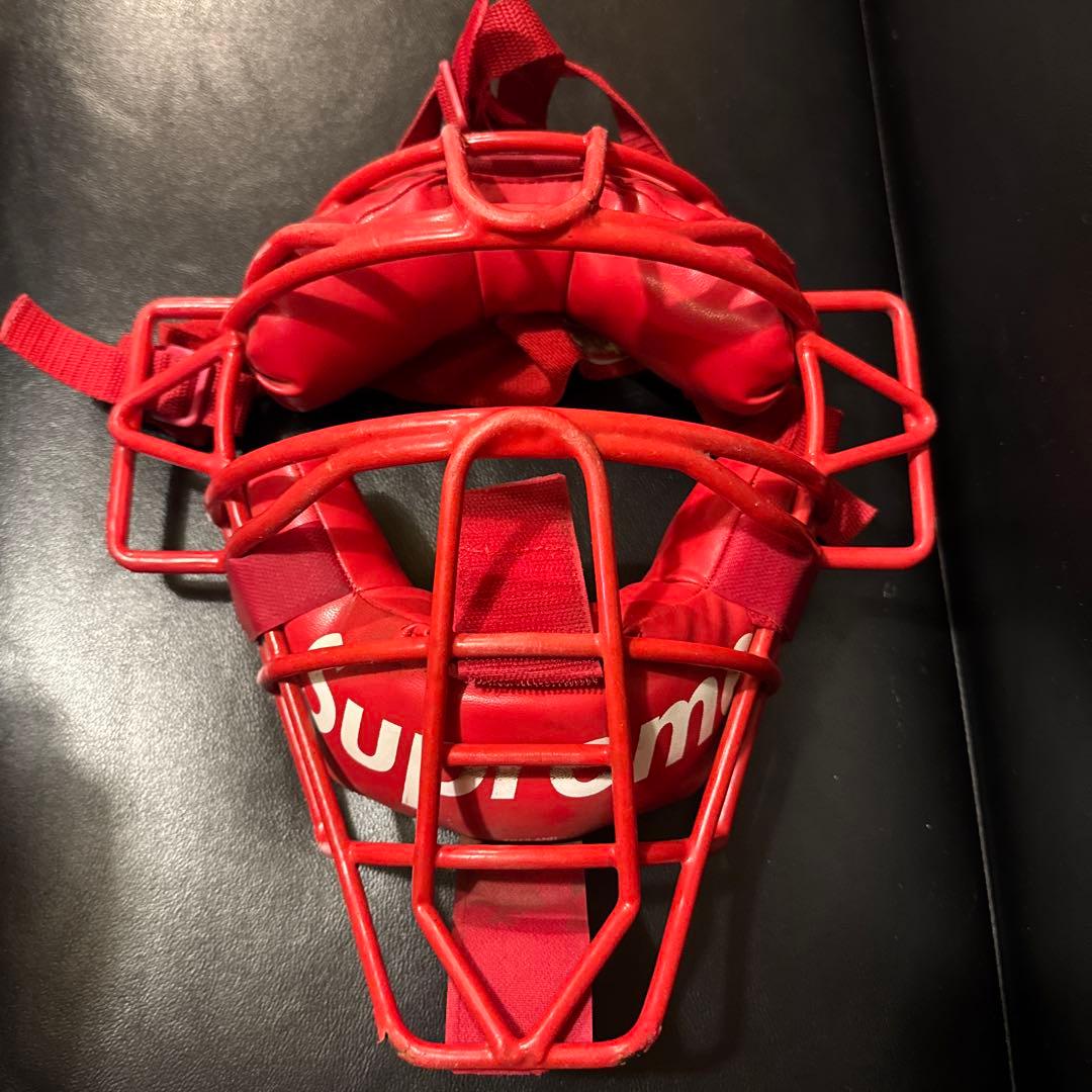 Supreme キャッチャーマスク レッド