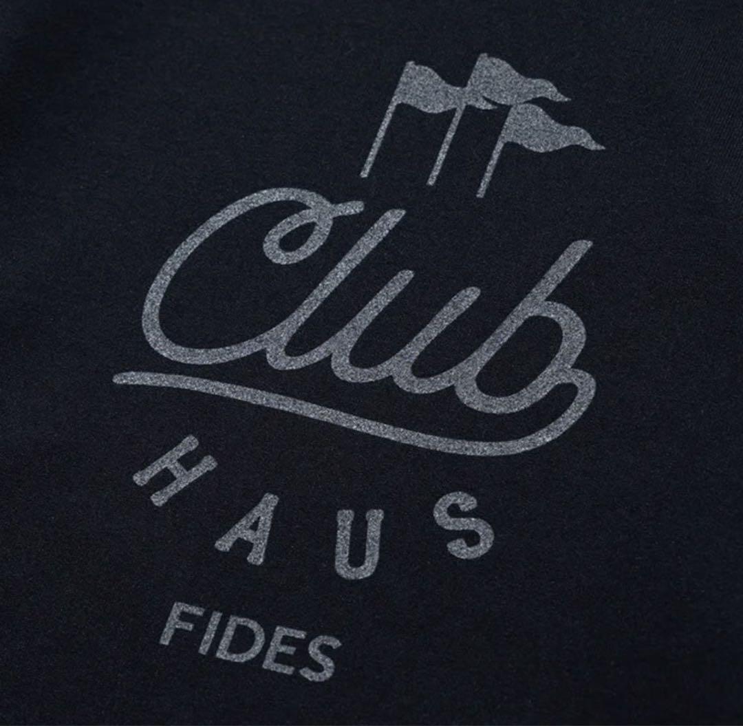 FIDES × CLUBHAUS Logo Parka - Black