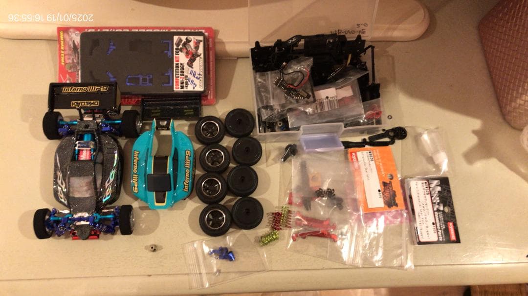 ミニッツバギー　世界に1台　総額11万円　アルミ　メッキ　特注