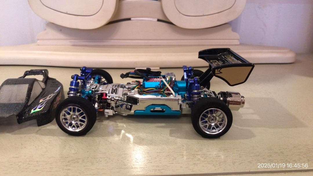 ミニッツバギー　世界に1台　総額11万円　アルミ　メッキ　特注