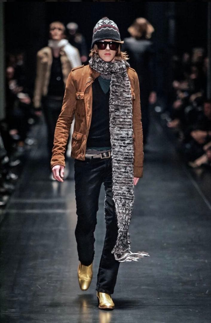 激レア　05AW DiorHomme スエードレザーM65 ジャケット　44