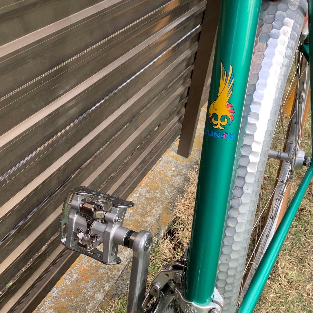 手渡し限定】ZUNOW ランドナー 650×42B ヴィンテージ 補修パーツ付