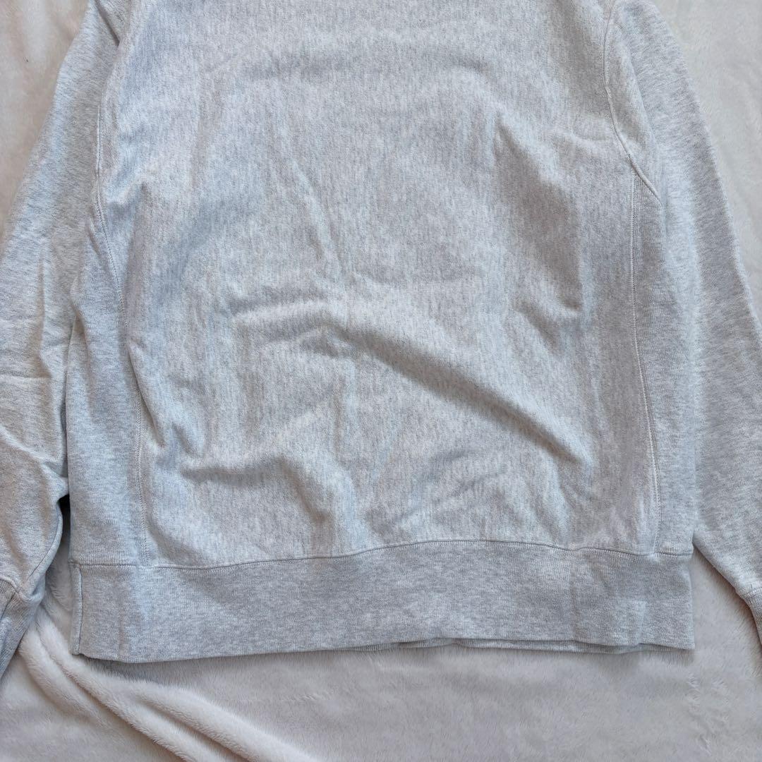 Champion チャンピオン リバースウィーブ グレー カレッジプリント