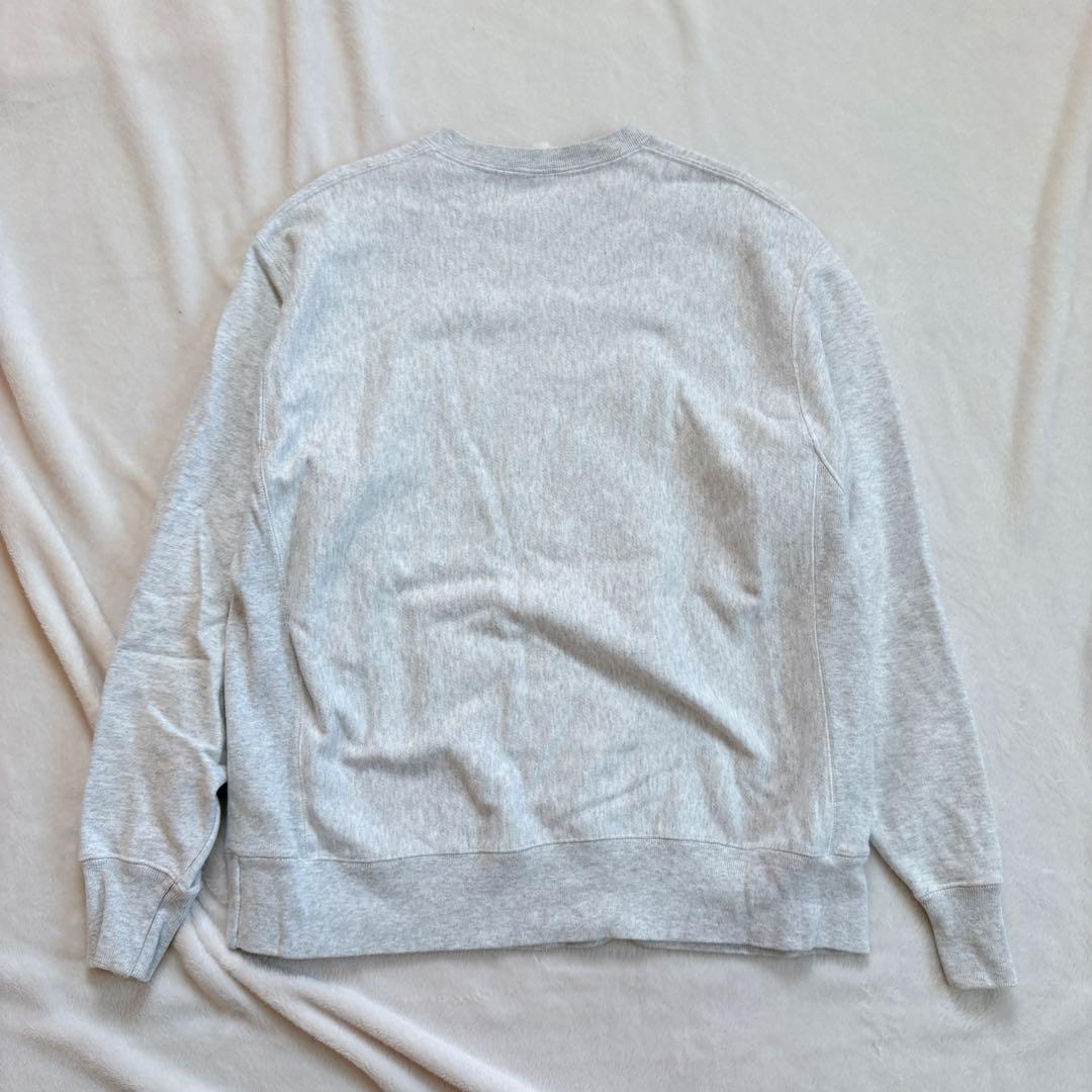 Champion チャンピオン リバースウィーブ グレー カレッジプリント