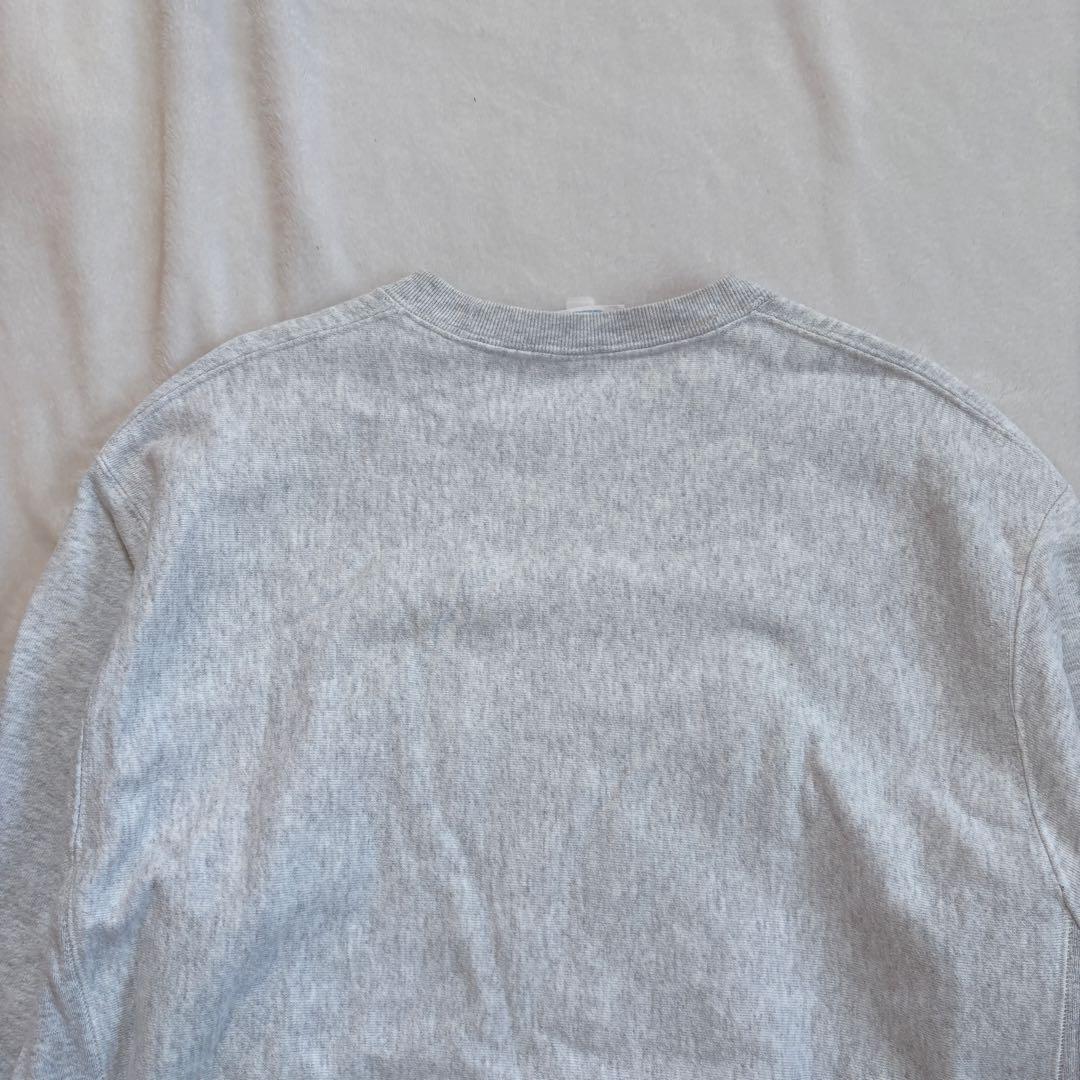 Champion チャンピオン リバースウィーブ グレー カレッジプリント