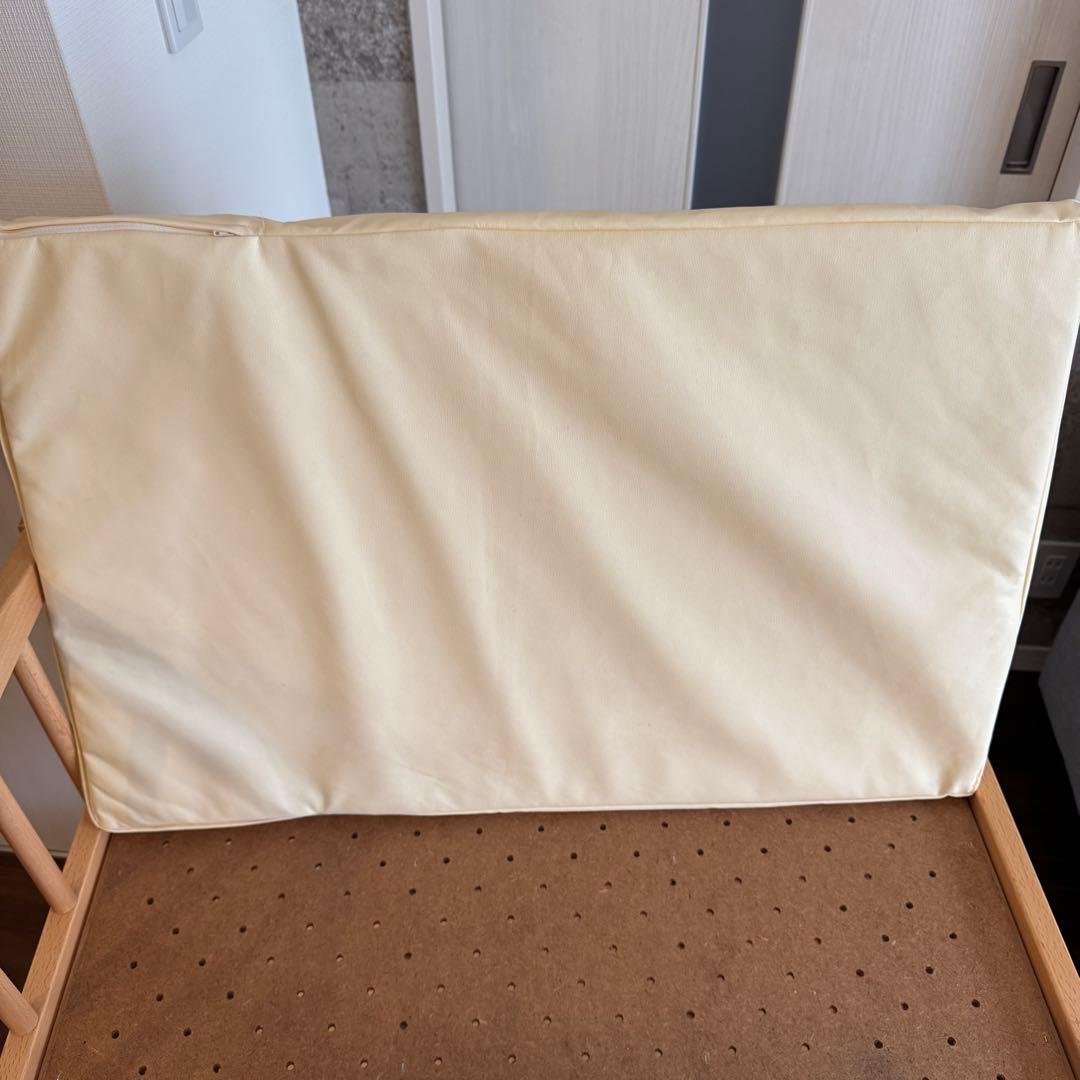 サワベビー おむつ替え台　ビニールレザーマット付 ナチュラル　澤田工業