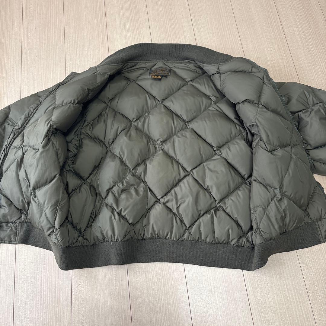 80s-90sエディバウアー スカイライナー モスグリーン XL Eddie Bauer
