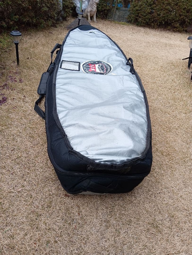 FCS サーフボードケース シルバー